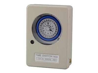 TB17/TB35/TB35-B/TB38 Mechanical Time Switches