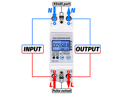 Single Phase Energy Meter, DDSD9588