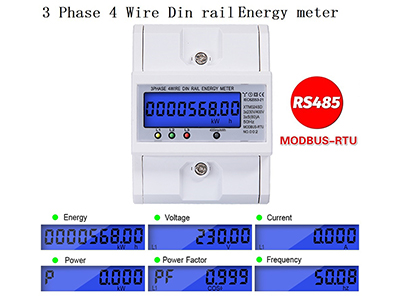 Three Phase Energy Meter, DTS8558